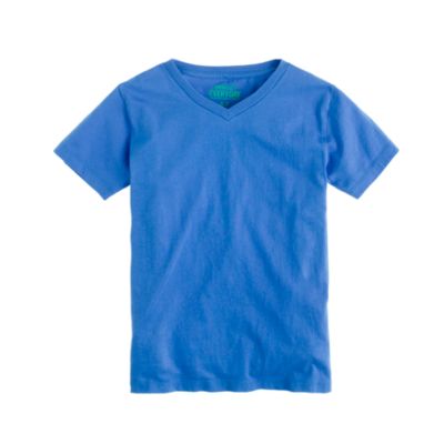 Boys' jersey V-neck tee
