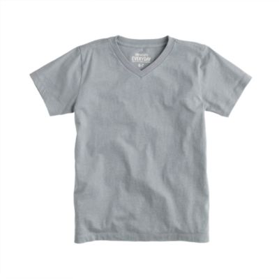 Boys' jersey V-neck tee