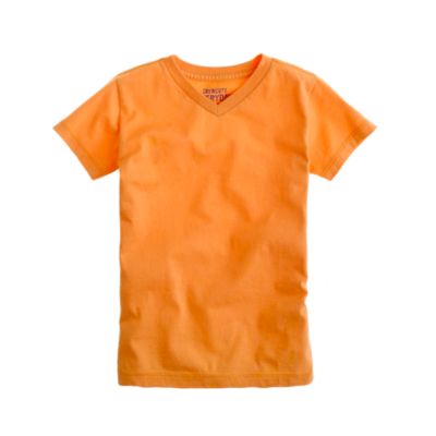 Boys' jersey V-neck tee