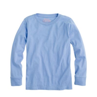 Boys' long-sleeve jersey tee