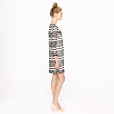 Jules dress in trompe l'oeil lace