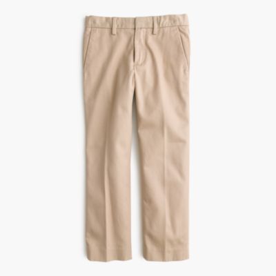 Boys' Bowery slim in cotton twill