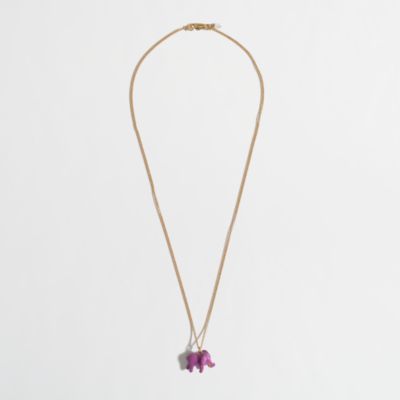 Factory girls' critter chain necklace