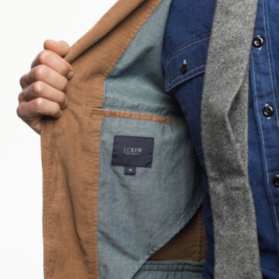 Ludlow sportcoat in 14-wale corduroy