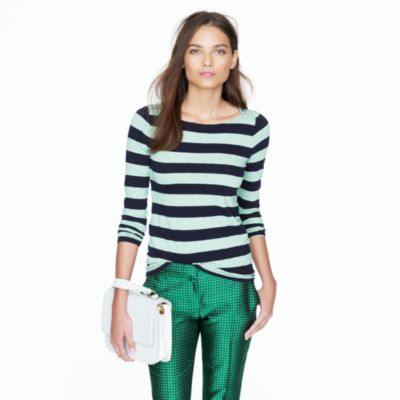 Painter boatneck tee in stripe