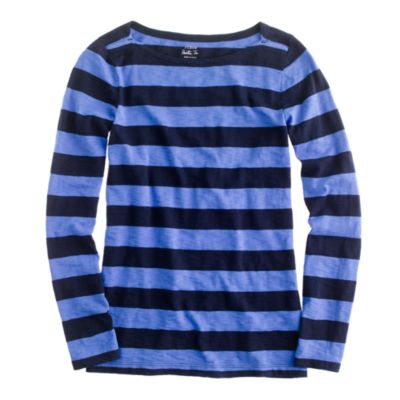 Painter boatneck tee in stripe