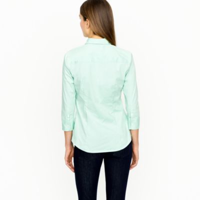 Three-quarter sleeve stretch perfect shirt