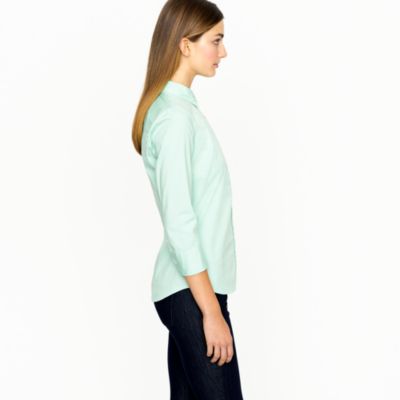 Three-quarter sleeve stretch perfect shirt