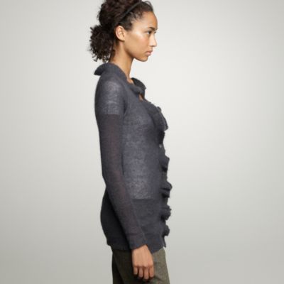 Lumi&egrave;re ruffle cardigan