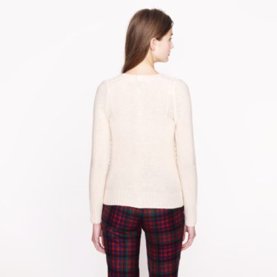 Handknit popcorn sweater