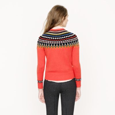 Fair Isle ski sweater