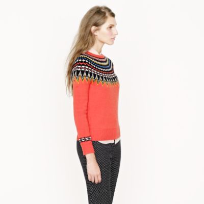 Fair Isle ski sweater