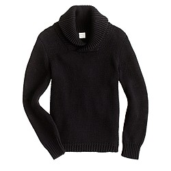 Boys' shawl-collar sweater