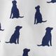 navy dog lab silhouette boxers