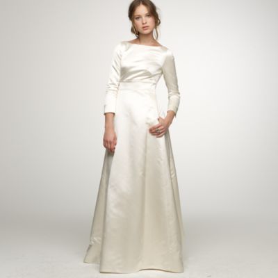 Duchesse satin Noelle gown
