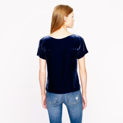 Velvet tee