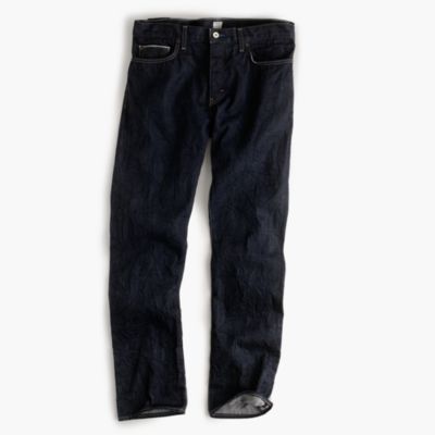 484 selvedge jean in resin crinkle wash