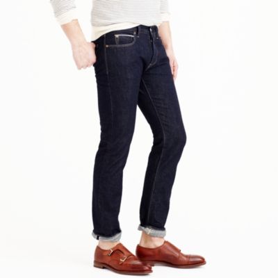 484 selvedge jean in resin crinkle wash