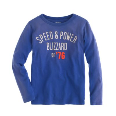 Boys' long-sleeve snowball champions tee