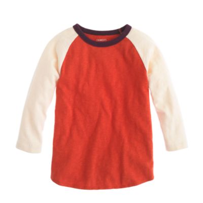 Boys' heavyweight baseball tee