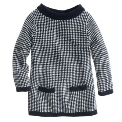 Girls' bateau sweater