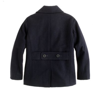 Boys' city peacoat