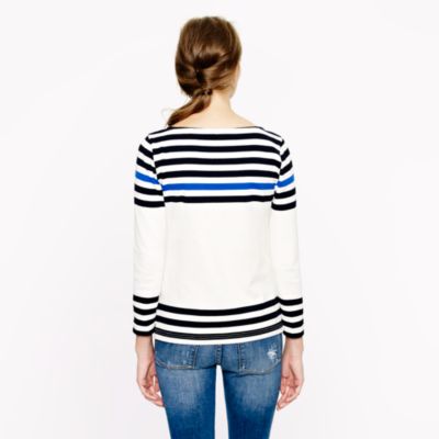 Sailor tee in engineered stripe