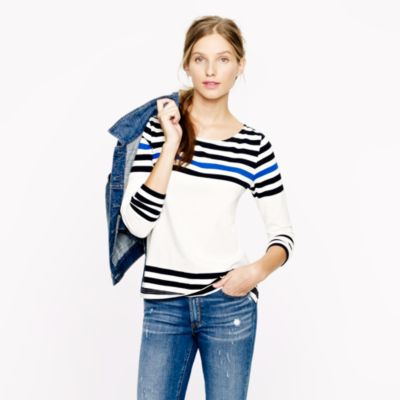 Sailor tee in engineered stripe