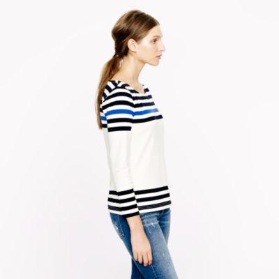 Sailor tee in engineered stripe