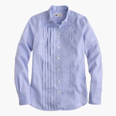 Thomas Mason&reg; for J.Crew tuxedo shirt in blue