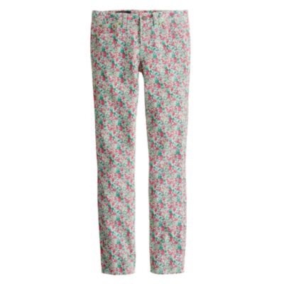 Liberty toothpick jean in Emma and Georgina floral