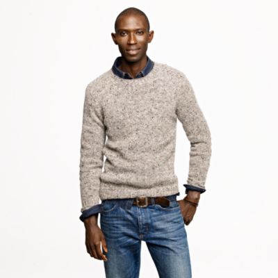 Wallace & Barnes Donegal wool sweater