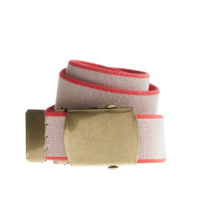 Boys' stripe elastic belt