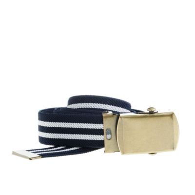 Boys' stripe elastic belt