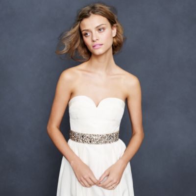 Rhinestone-encrusted sash