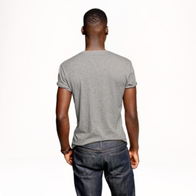 Slim broken-in pocket tee