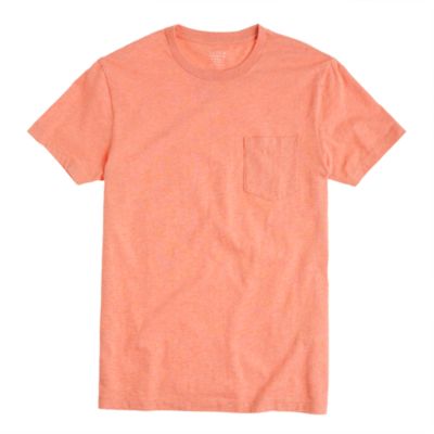 Slim broken-in pocket tee