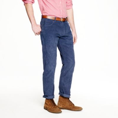Vintage cord in straight fit