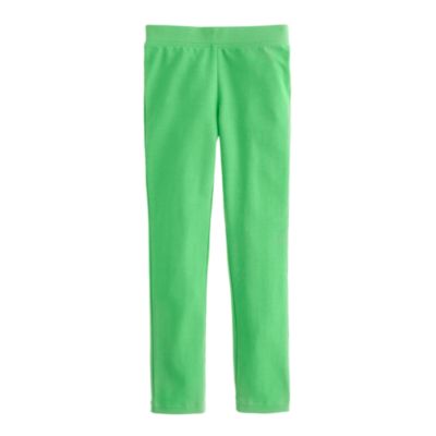 Girls' solid everyday leggings