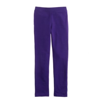Girls' solid everyday leggings