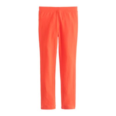 Girls' solid everyday leggings