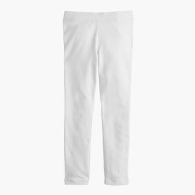 Girls' solid everyday leggings