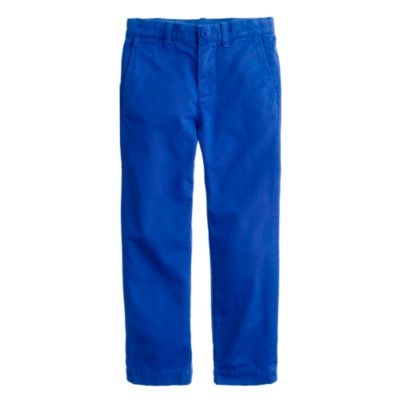 Boys' sun-faded chino in slim fit