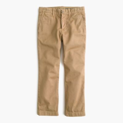 Boys' sun-faded chino in slim fit
