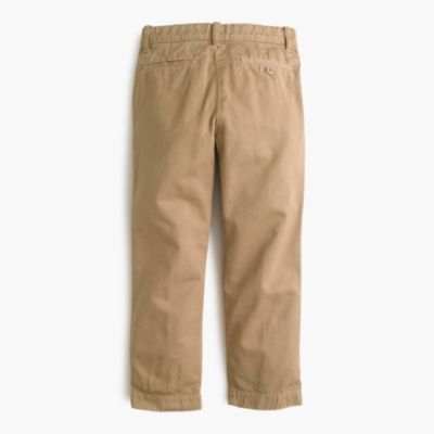 Boys' sun-faded chino in slim fit