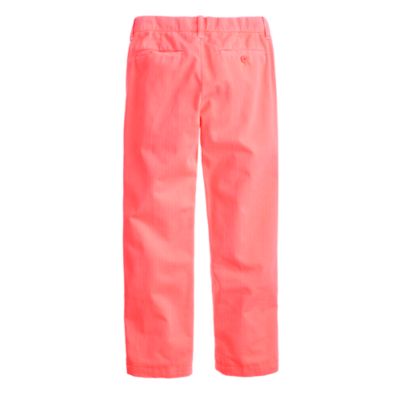 Boys' sun-faded chino in slim fit