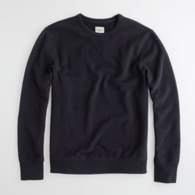 Factory fleece crewneck sweatshirt