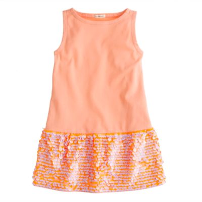 Girls' Polly paillette dress
