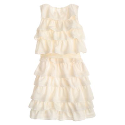 Girls' tulle-trimmed cupcake dress