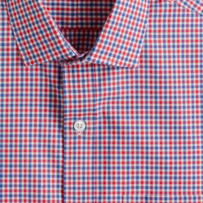 Thomas Mason&reg; for J.Crew Ludlow shirt in bold poppy